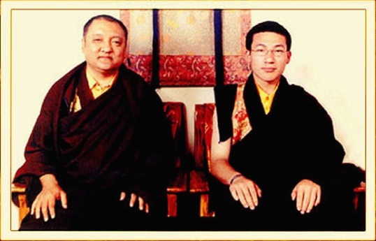 XIV Šamaras Rinpočė ir XVII Karmapa