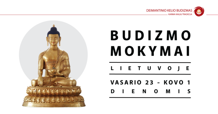 Budizmo mokymai vasario 23 –  kovo 1 dienomis