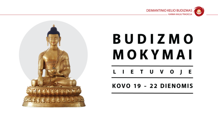 Budizmo mokymai kovo 19 – 22 dienomis
