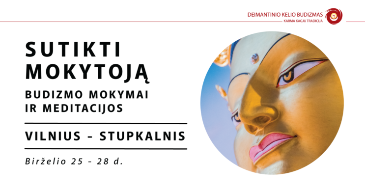 Budizmo mokymai birželio 25-28 dienomis