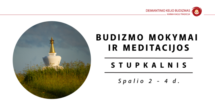 Budizmo mokymai spalio 2 – 4 dienomis