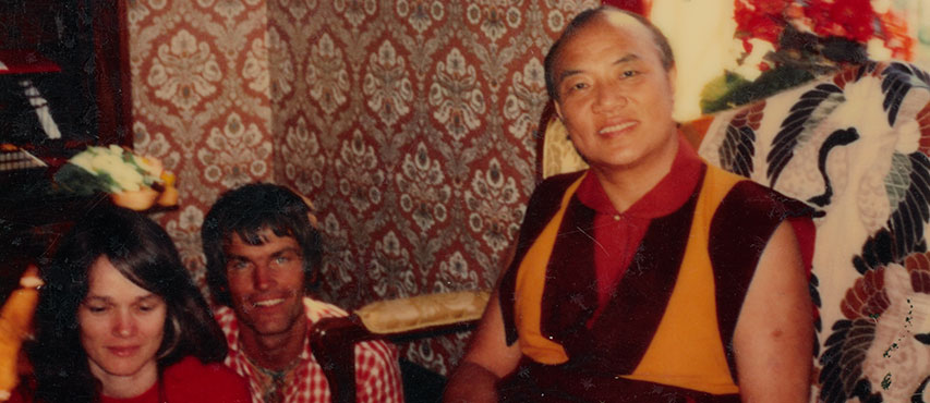 Jo Šventenybė XVI Karmapa, Lama Olė ir Hana Nydahl Kopenhagoje, 1973