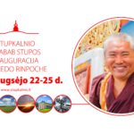 Stupkalnio Lhabab Stupos inauguracija su Nedo Rinpoche